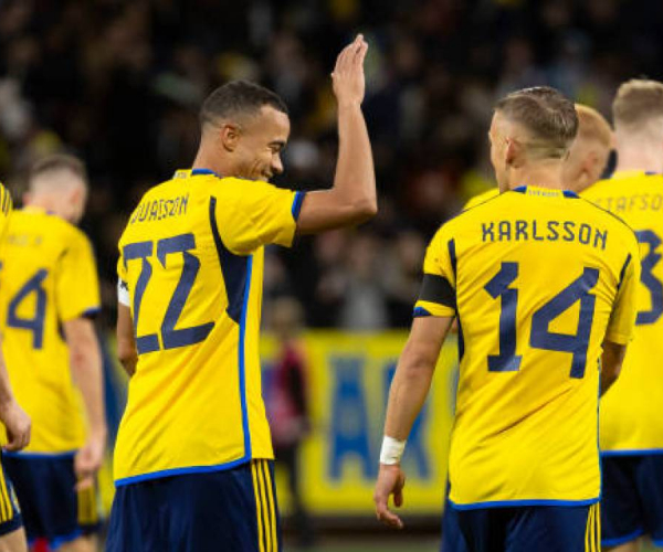 Highlights and goals from Sweden 2-0 Estonia in Euro 2024 Qualifiers