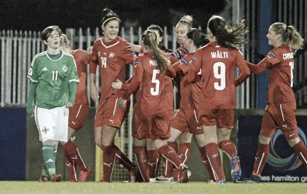 UEFA Women's EURO 2017 Qualifier - Northern Ireland 1-8 Switzerland: Eight is great for super Swiss