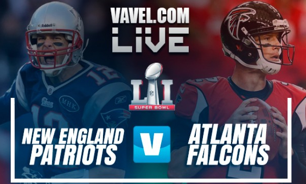 New England Patriots vs Atlanta Falcons Live Score in Super Bowl 2017 Live Stream