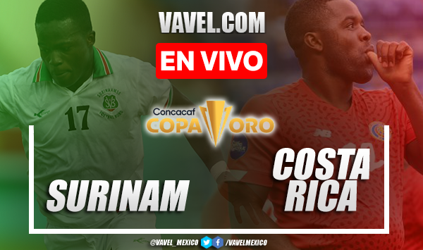 Goles y resumen del Surinam 1-2 Costa Rica en Copa Oro 2021