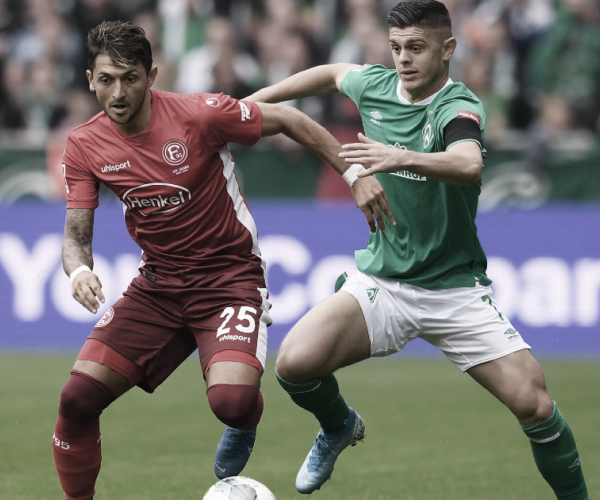 Düsseldorf ou Werder Bremen? Briga contra rebaixamento direto se estende à última rodada