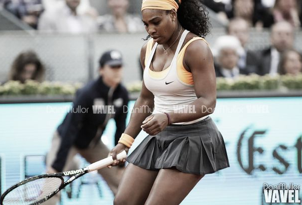 Serena retrasa su vuelo desde Madrid