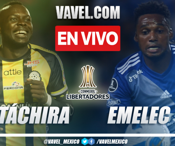 Resumen y goles: Deportivo Táchira 1-4 Emelec por Copa Libertadores 2022