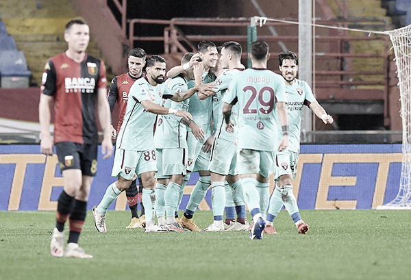 Em confronto direto, Torino derrota Genoa e conquista primeira vitória na Serie A