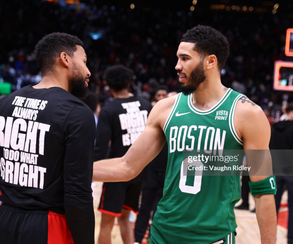 Boston
Celtics 105 - 96 Toronto Raptors: Tatum leads the way