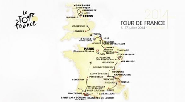 Tour de France 2014 : Présentation du parcours [2/3]