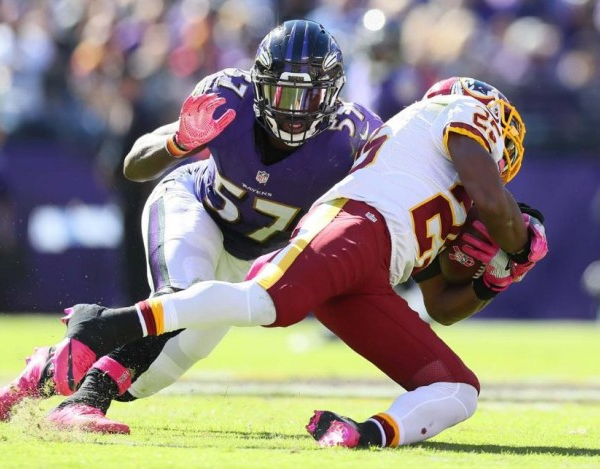 Washington Redskins win three-in-a-row with 16-10 win in Baltimore Ravens