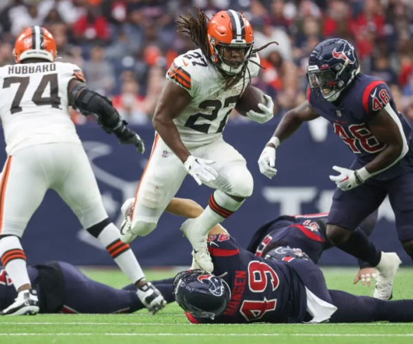 Anotaciones y resumen del Cleveland Browns 36-22 Houston Texans en NFL 2023