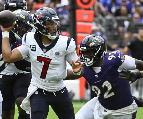 Highlights: Houston Texans 10-34 Baltimore Ravens in 2024 NFL