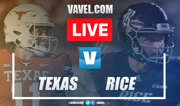 Texas Longhorns vs Rice Owls: LIVE Stream Online TV and Score Updates (48-13)