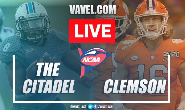 The Citadel Bulldogs vs. Clemson Tigers: Live Stream Online TV Updates and How to Watch 2020 College Football (0-49)