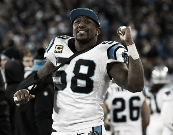 Thomas Davis Suffers Broken Arm, Intends To Play In Super Bowl 50