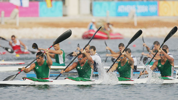 Hungría se clasifica con tiempo récord para la final de kayak por equipos