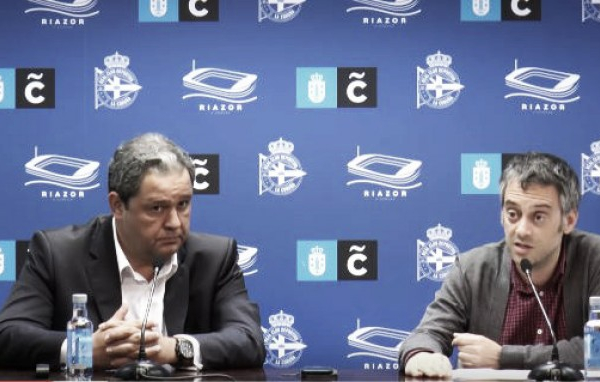 Tino Fernández y Xulio Ferreiro confirman el acuerdo entre Deportivo y Ayuntamiento