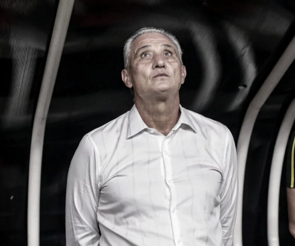 Tite revela que levou cusparadas de torcedores durante empate entre Palmeiras e Flamengo
