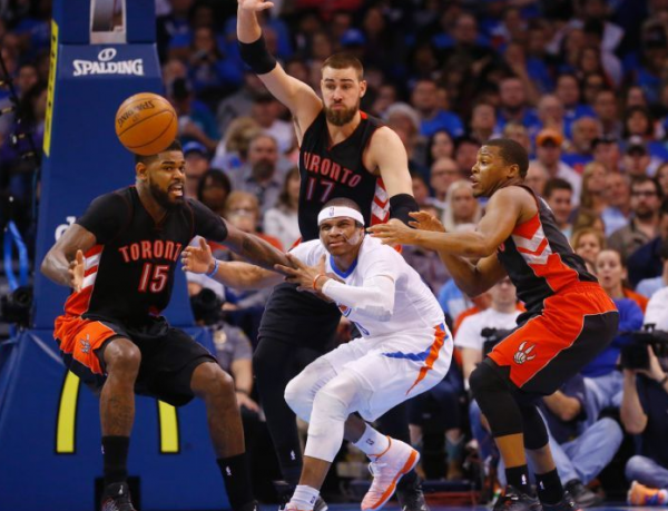 Oklahoma City Thunder Top Raptors Behind Yet Another Triple Double By Russell Westbrook