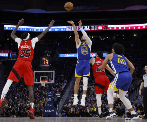 Points and Highlights: Toronto Raptors 133-118 Golden State Warriors in NBA 2024