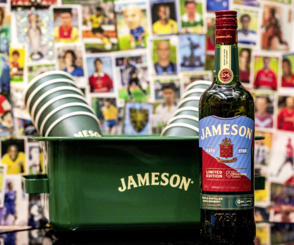 Jameson and Classic Football Shirts collaborate to adorn new line-up of limited edition bottles