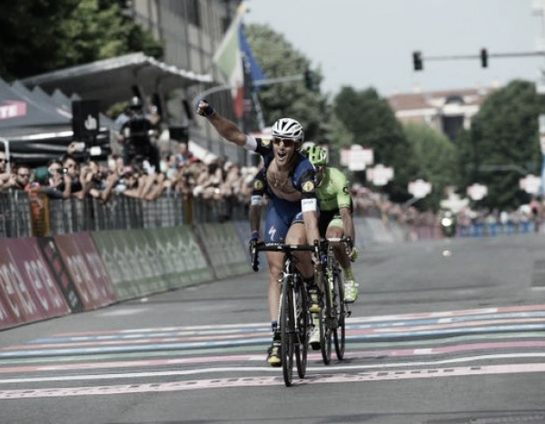 Giro d'Italia, Trentin beffa Moser a Pinerolo. Classifica generale invariata