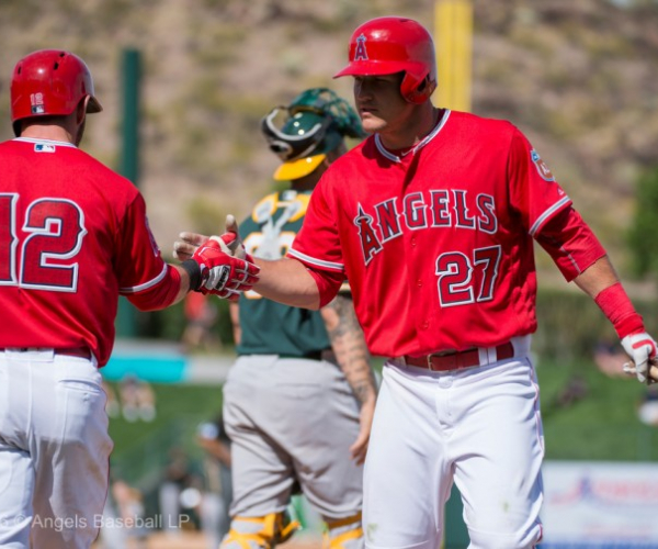 Los Angeles Angels Get First Spring Training Victory, Defeating Oakland Athletics