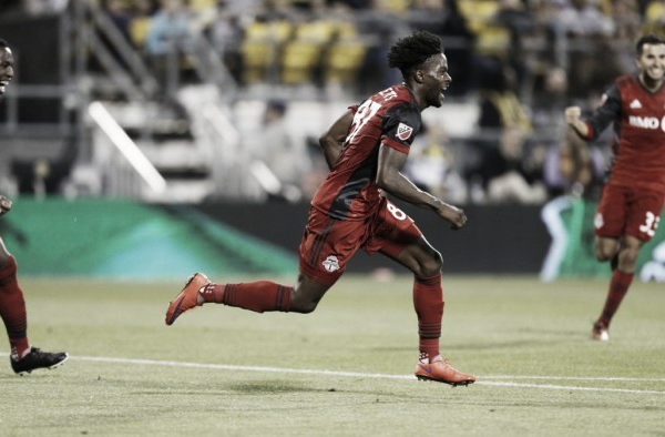 Tosaint Ricketts leads Toronto FC to a comeback win over Columbus Crew SC
