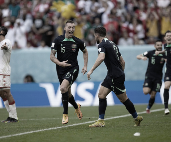Austrália supera Tunísia e conquista terceira vitória na história das Copas