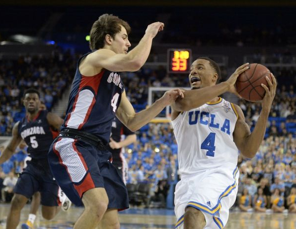 UCLA Bruins - Gonzaga Bulldogs Live Score And Results Of NCAA Tournament Sweet Sixteen