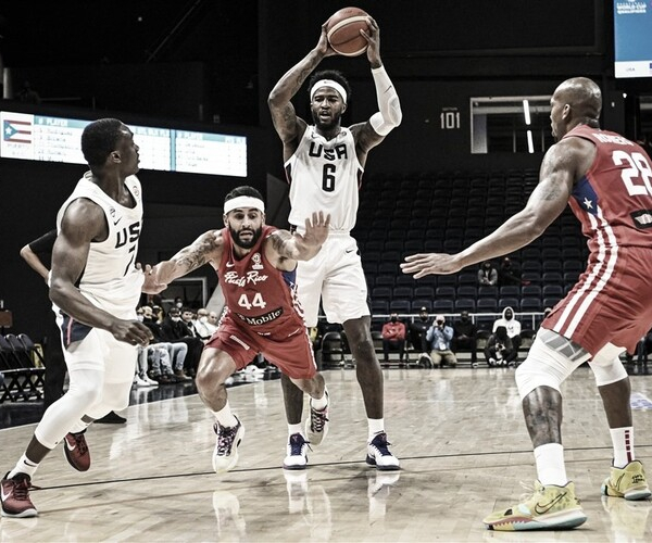 Highlights and points: USA 100-79 Cuba in Qualifiers Americup