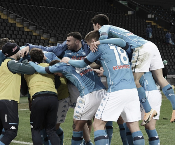 Bakayoko decide no fim, Napoli supera Udinese em jogo
difícil e volta a vencer na Serie A