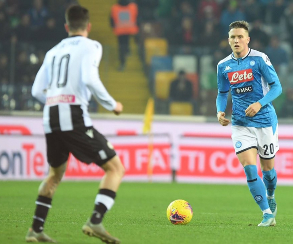 Serie A - Il Napoli limita i danni: con l'Udinese è 1-1 in rimonta