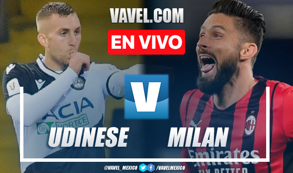 Goles y resumen Udinese 3-1 Milan en Serie A