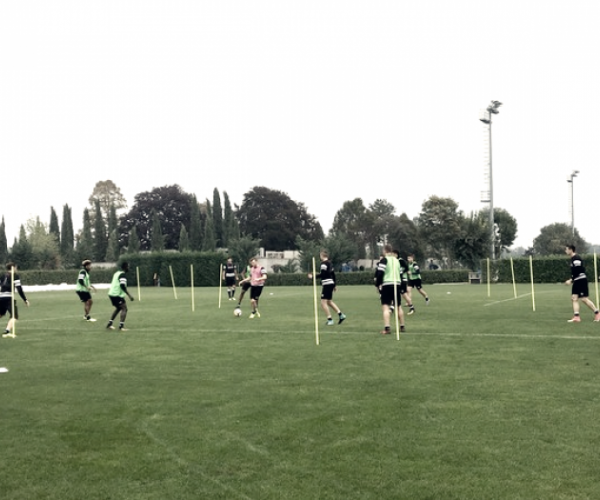 Udinese - Widmer torna in gruppo dopo due mesi