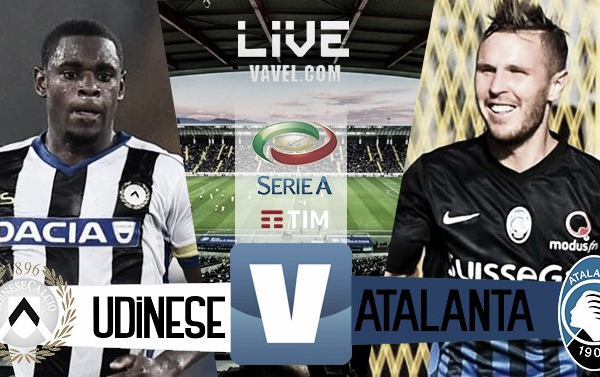 Udinese - Atalanta in Serie A 2016/2017 (1-1) Cristante e Perica firmano un pareggio.