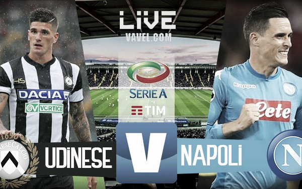 Udinese - Napoli in diretta, Live Serie A 2017/18 (0-1): sblocca e decide Jorginho, azzurri di nuovo primi!