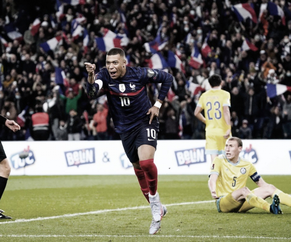 Com show de Mbappé, França atropela Cazaquistão e se
classifica à Copa do Mundo 2022
