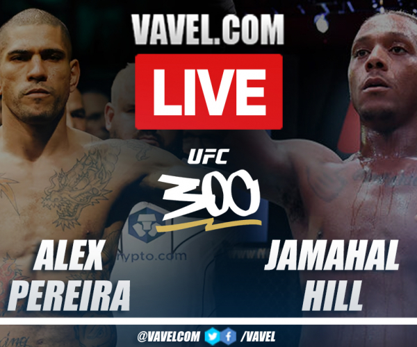 Summary of Alex Pereira vs Jamahal Hill at UFC 300