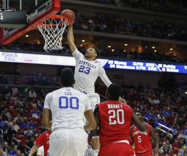 2016 NCAA Tournament Round Of 32: No. 4 Kentucky And No. 5 Indiana Set For Rivalry Date