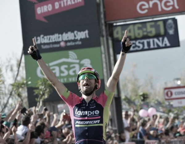 Giro d'Italia, Ulissi vince a Praia a Mare. Dumoulin torna in rosa