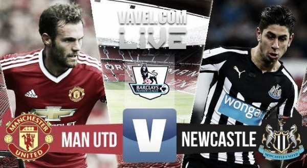 Risultato Live Manchester United - Newcastle, Premier League 2015 (0-0)