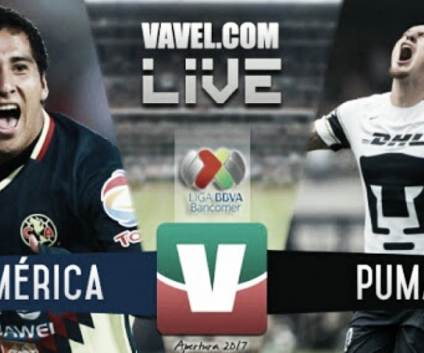 Resultado América 2-1 Pumas en en Clausura MX 2018 - Global (6-2)