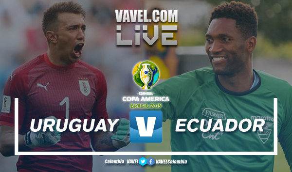 Resumen Uruguay vs Ecuador por la primera fecha del grupo C de la  Copa América Brasil 2019 (4-0)