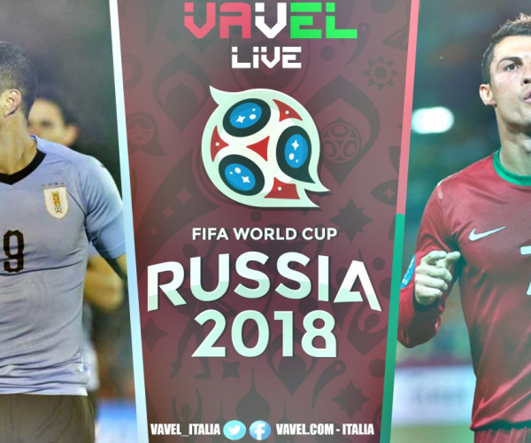 Uruguay - Portogallo, LIVE ottavi di finale Mondiali Russia 2018 (2-1): Cavani fa sognare la Celeste