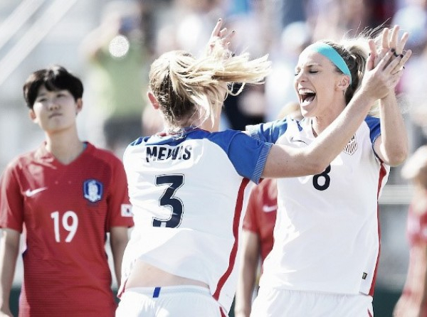 USWNT gets the sweep against the Korea Republic
