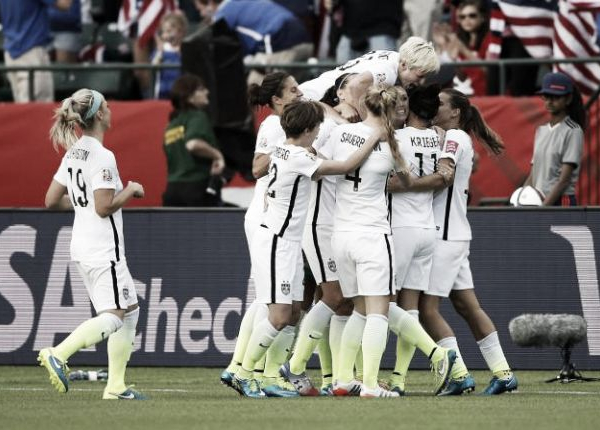 Women's World Cup 2015: USA 2-0 Colombia: Goals from Morgan and Lloyd seal the win