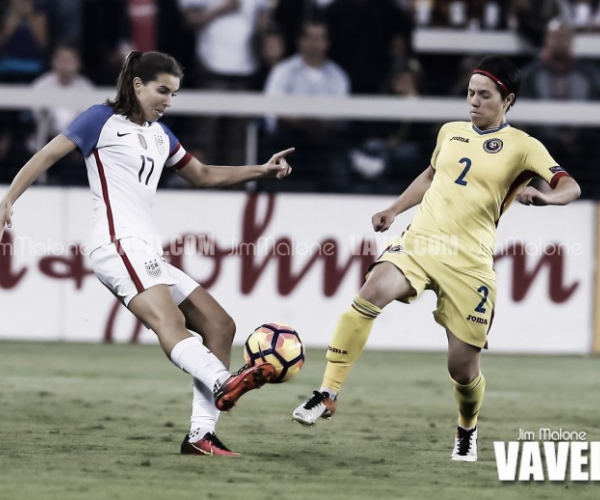 USWNT score eight en route to dominating victory over Romania