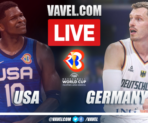 Highlights and points: USA 111-113 Germany in 2023 FIBA World Cup
