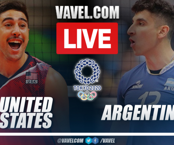 Highlights: USA 0-3 Argentina in Voleyball at the Olympic Games 2020