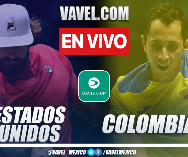 Resumen: Estados Unidos 1-2 Colombia en Copa Davis 2020-21