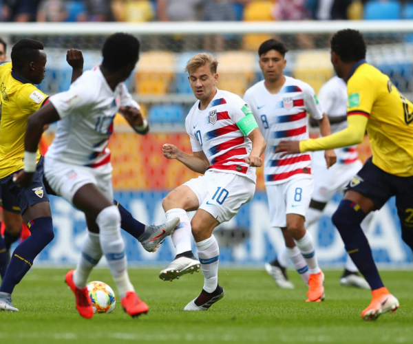 Gol y resumen del Estados Unidos 1-0 Ecuador en Mundial Sub-20 2023