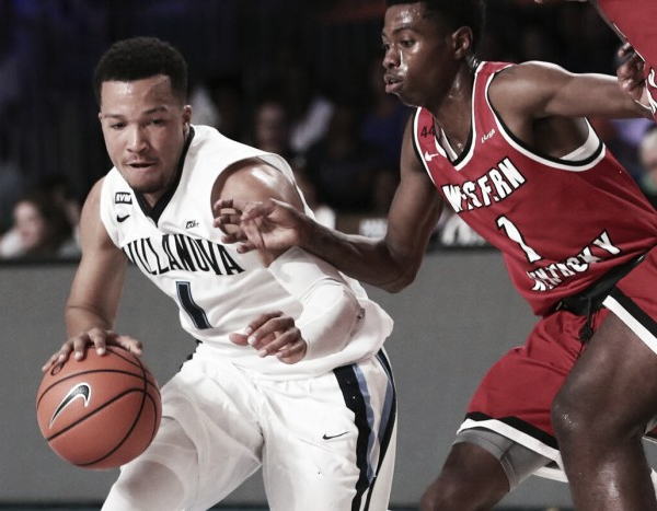NCAA Basketball: Battle 4 Atlantis quarterfinal: Villanova overcomes sluggish start to top Western Kentucky 66-58